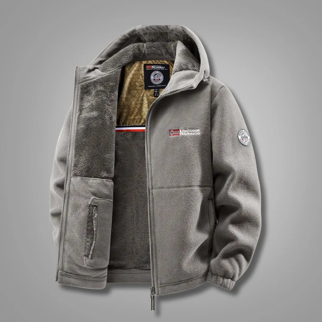 Men’s Thermal Fleece-Lined Winter Jacket