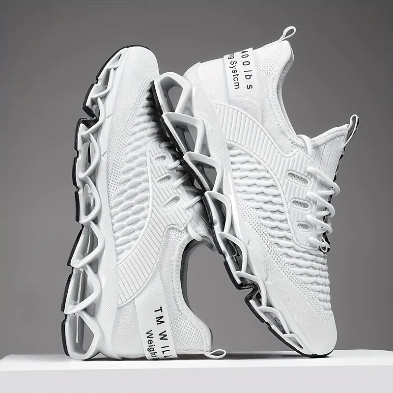 Men’s Breathable Casual Sneakers with Cushioned Sole