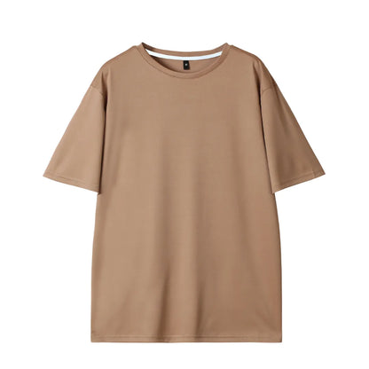 Herren Basic Sommer-T-Shirt mit Kurzarm