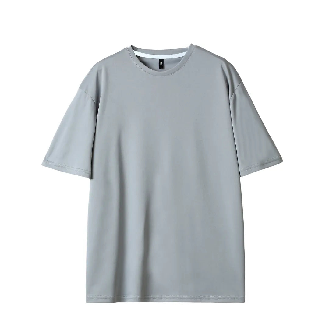 Herren Basic Sommer-T-Shirt mit Kurzarm