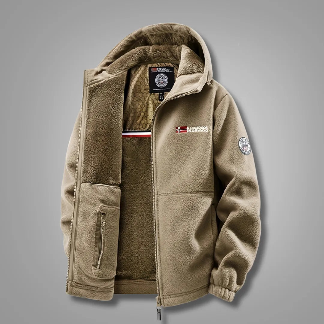Men’s Thermal Fleece-Lined Winter Jacket