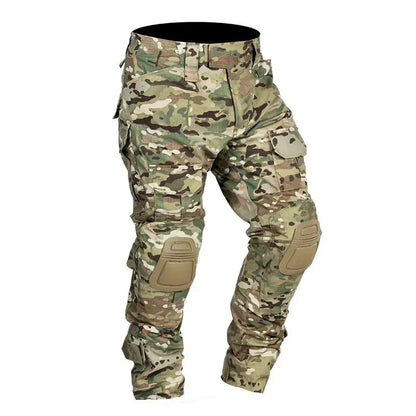🔥 50% RABATT – Robuste Herren Cargo Hose mit integrierten Kniepolstern