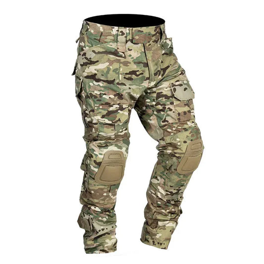 🔥 50% RABATT – Robuste Herren Cargo Hose mit integrierten Kniepolstern