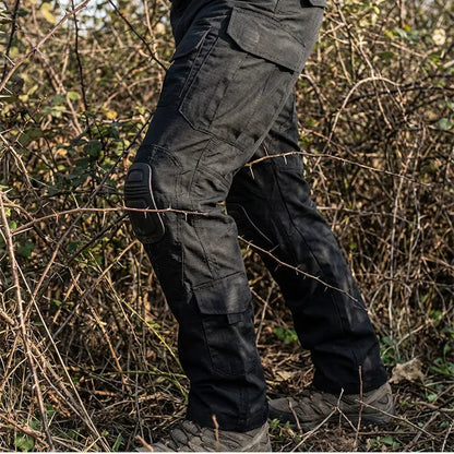 🔥 50% RABATT – Robuste Herren Cargo Hose mit integrierten Kniepolstern